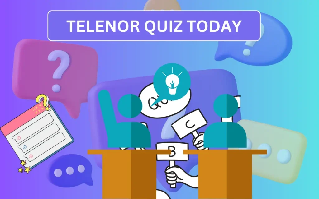 telenor quiz today